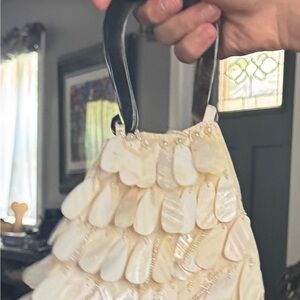 Elegant Cream Women's Handbag
